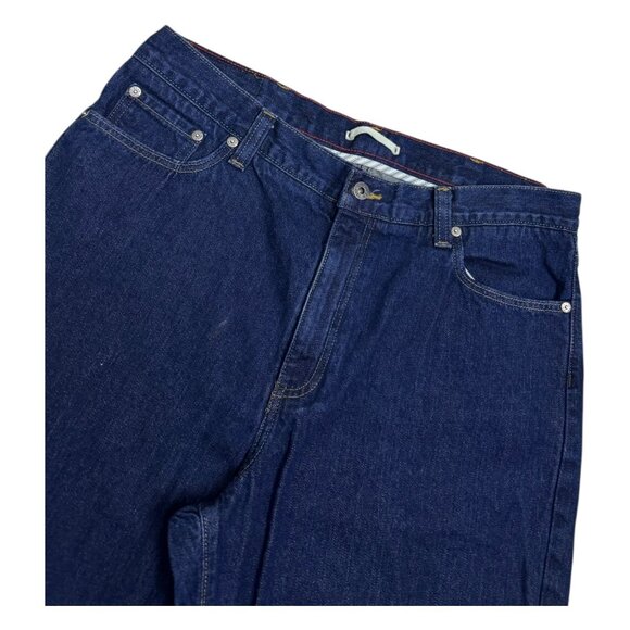 LL BEAN Heavy Duty Denim Vintage Y2K Casual Straight Jeans Mens 36x29 - Picture 6 of 7